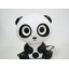 Cute Panda Pattern Subwoofer Mini Portable Multi Card Reader Wireless Bluetooth Speaker