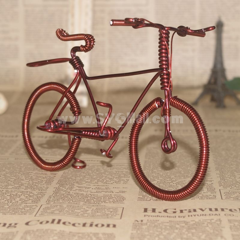 Creative Handwork Metal Decorative Small Bicycles/Brass Crafts 