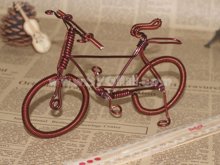 Creative Handwork Metal Decorative Small Bicycles/Brass Crafts 