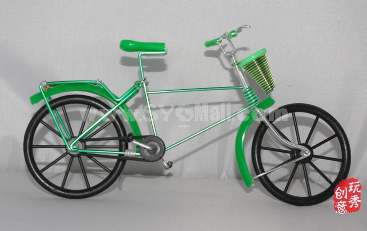 Creative Handwork Metal Decorative Women Pattern Bicycles/Iron Crafts 