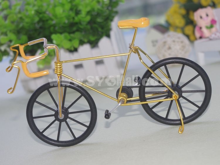 Creative Handwork Simple Pattern Metal Decorative Bicycles/Brass Crafts 