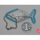 Wholesale - Creative Handwork Metal Decorative Fish Bone Crafts Key Ring