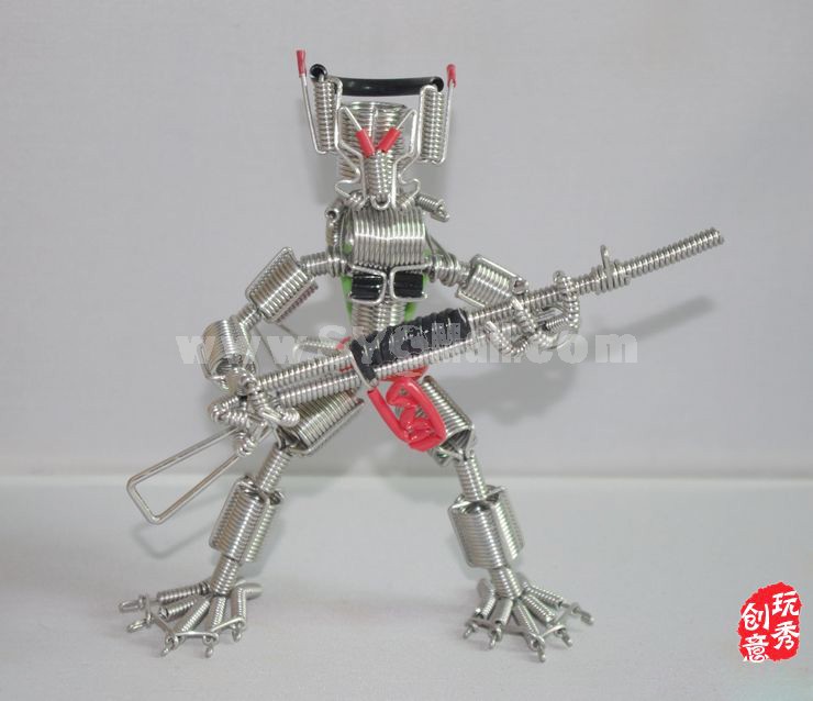 Creative Handwork Metal Decorative Robot with Arrow/Brass Crafts 