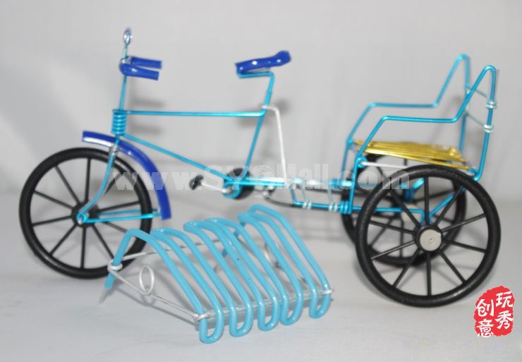 Creative Handwork Metal Decorative Chinese Style Rckshaw/Brass Crafts 