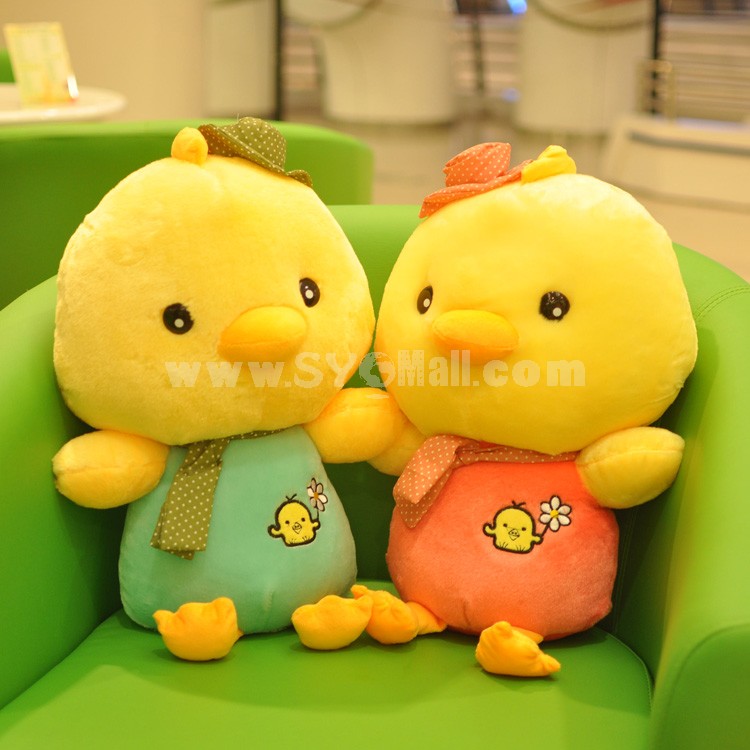 35*30CM/14*12" Cute Soft Couple Chicken Style Plush Toys A Pair/2PCs