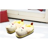Wholesale - Lovely Cartoon Fruits Style High-top Cotton Slipper