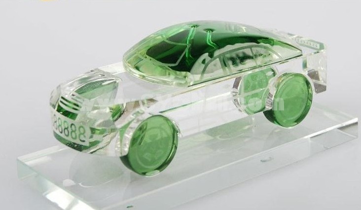 Car Accessories Décor Crystal Car Pattern Perfume Bottle Artware 