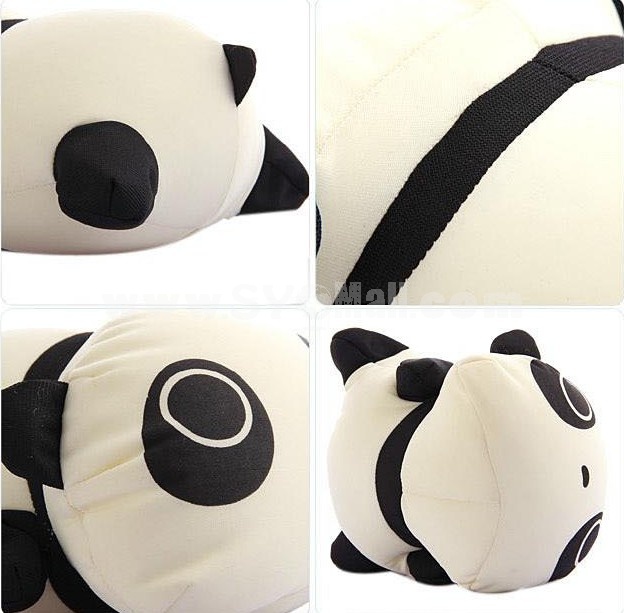 Cartoon Panda Pattern Decor Air Purge Auto Bamboo Charcoal Case Bag Car Accessories Plush Toy