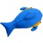 Cute Cartoon Dolphin Pattern Decor Air Purge Auto Bamboo Charcoal Case Bag Car Accessories Plush Toy