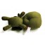 Cute Army Green Dog Pattern Decor Air Purge Auto Bamboo Charcoal Case Bag Car Accessories Plush Toy