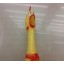 Creative Decompressing Screech Toy Party Toy- Squawking Rubber Chicken (Medium Size)