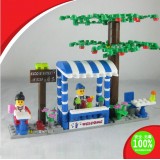 Wholesale - WANGE High Quality Building Blocks Business Street Series 191 Pcs LEGO Compatible