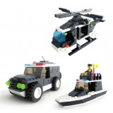 Wholesale - WANGE High Quality Plastic Blocks Police Series 399 Pcs LEGO Compatible