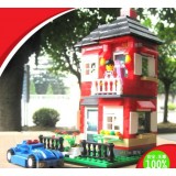 Wholesale - WANGE High Quality Villa Blocks Series 355 Pcs LEGO Compatible