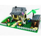 Wholesale - WANGE High Quality Plastic Blocks Farm Series 412 Pcs LEGO Compatible