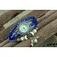 Retro Style Women's Hand Knitting Alloy Quartz Movement Glass Round Fashion Watch with Wing Pendant (More Colors)