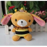 Wholesale - Cartoon Bee Bear Plush Toy 18cm/7inch