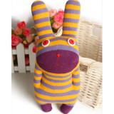 Wholesale - Striped Rabbit Plush Toy 28cm/11inch