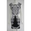 2012 New Arrival Black and White Printing Slim Dress Evening Dress 6277