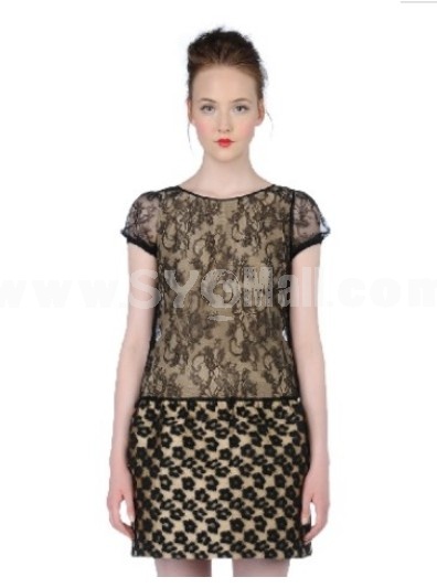 2013 New Arrival Vintage Leopard Printing Dress Evening Dress
