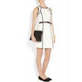 Wholesale - Fashion Color Contrast Sleeveless Silm Dress Evening Dress CD081