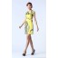 2013 New Arrival Vintage Printing Sleeveless Slim Dress Evening Dress