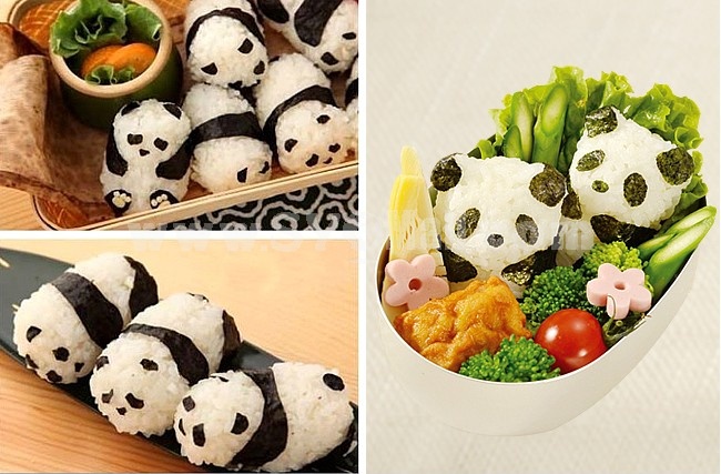 Cute Panda Pattern DIY Rice Mold Creative Kitchen Tool