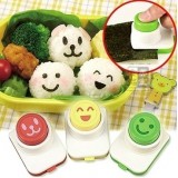 Wholesale - Lovely Fical Expression Pattern Rice Ball Mold