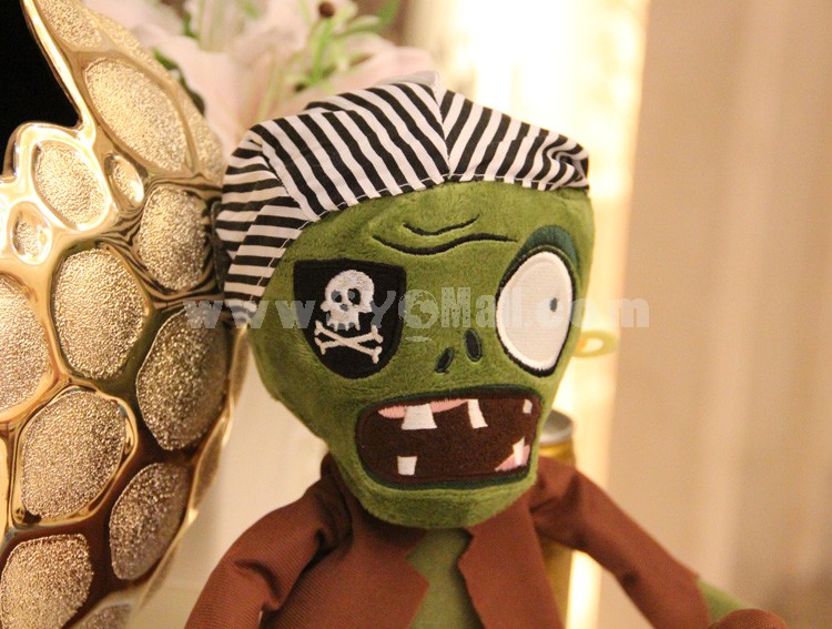 Plants vs Zombies 2 Series Plush Toy Pirate Small Size 30*12CM/12*5"