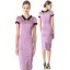 2013 New ArrivalElegant Printing Lady Slim Dress Evening Dress