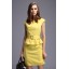 2013 New Arrival Round Neck Falbala Solid Color Slim Dress Evening Dress DQ083