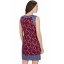 2013 New Arrival Vintage London Style Round Neck Flower Painting Joint Slim Dress Evening Dress 5500