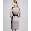 2013 New Arrival Simple Elegant Design Round Neck Sleeveless Slim Dress Evenning Dress