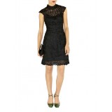 Wholesale - Vintage Court Style Elegant Embroidery Slim Dress Evenning Dress DM121