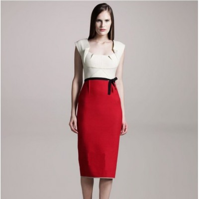 http://www.orientmoon.com/84921-thickbox/2013-new-arrival-red-and-white-color-contrast-polo-collar-slim-dress-evening-dress.jpg