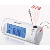 Wholesale - Sound Voice Clapping Control Backlight LCD Projection Clock Thermometer Calendar