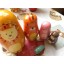 5pcs Russian Nesting Doll Handmade Wooden Cute Cartoon Animals Pattern