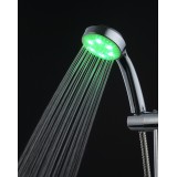 Wholesale - Fun & Romantic LED Light Bathroom Shower Head (Uni-Color)