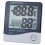 LCD Digital Display Thermometer Hygrometer Temperature Humidity Time Alarm Clock