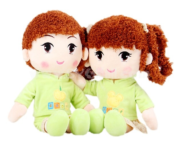 52cm/20.5" Boy & Girl Baby Doll Plush Toy