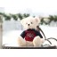 35cm/13.8"Seating Height Union Jack Pattern Bear Plush Toy