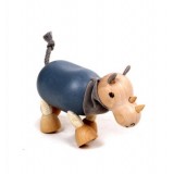 Wholesale - Cute & Novel Wooden Australia Animal Puppet Farm Series - Rhinoceros