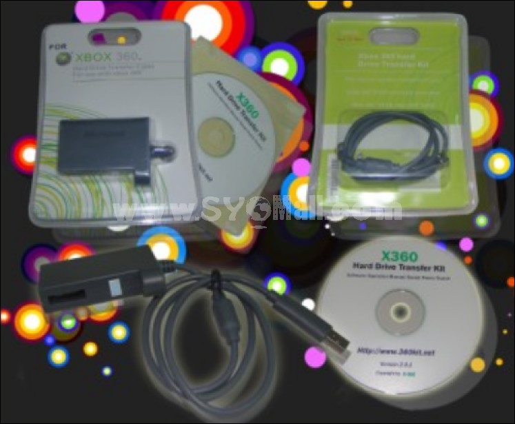 XBox Hard Drive Transfer Cable+CD