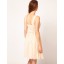 KM Elegant Chiffon Solid Color Dress Evening Dress