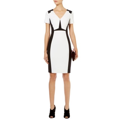 http://www.orientmoon.com/86061-thickbox/km-black-and-white-color-joint-v-neck-lady-dress-evening-dress-dr002.jpg