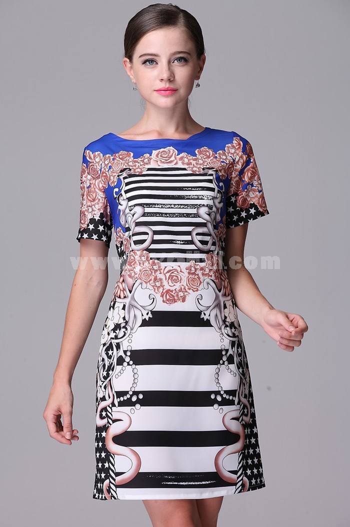 AS New Arrival Vintage Style Loose Dress Evening Dress ML13602