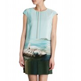 Wholesale - COAST  Fashion Pring Straight Dress Evening Dress 6301