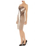 Wholesale - KM  Wrinkle Strapless Dress Evening Dress