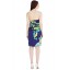 COAST New Arrival Sexy Backless Flower Printing Dress Evening Dress CT5798