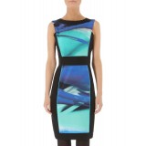 Wholesale - AS  Fashion Color Round Neck Dress Evening Dress KL710